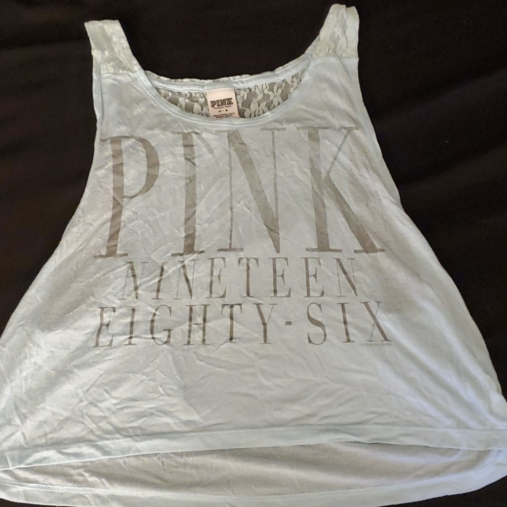 Pink tank top